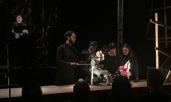 Orto botanico, lo spettacolo teatrale Il Combattimento di Tancredi e Clorinda.