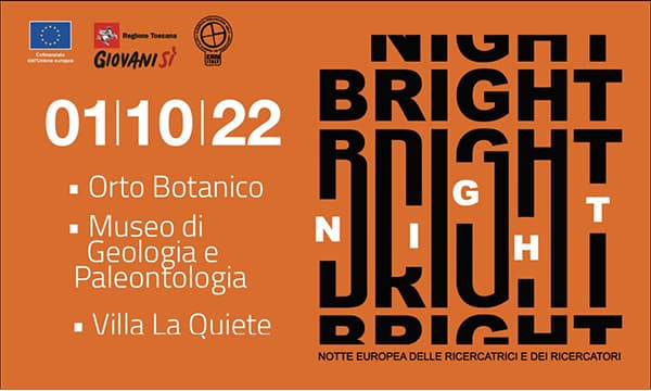 BRIGHT-NIGHT, la Notte della Ricerca tra Orto e musei