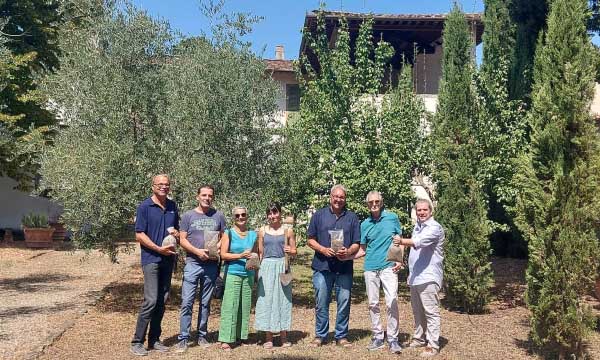 La terra del giardino di Villa Galileo alla Mostra del Cinema di Venezia