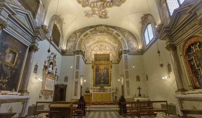 interno della chiesa